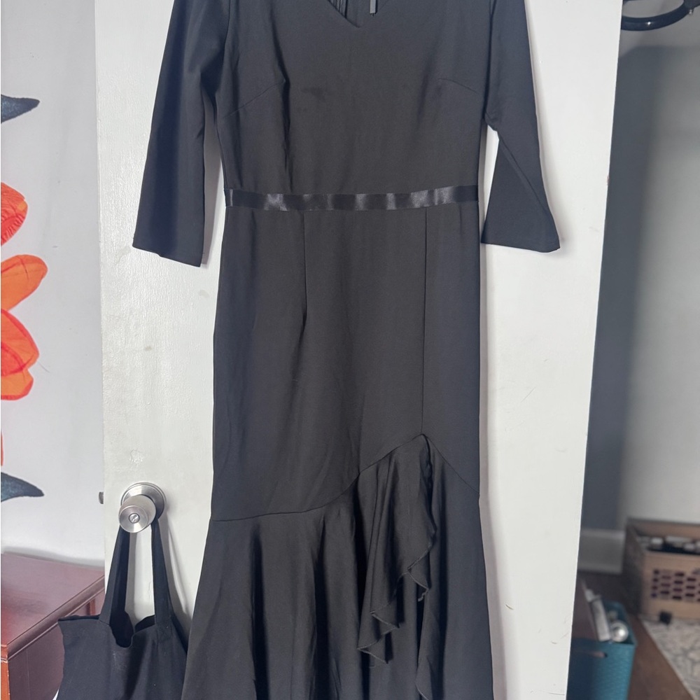 Elegant Black Women's Dress